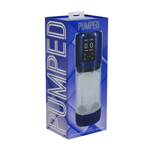 Masturbator Ultralift Vibrations und Saugen Blau – 2/2