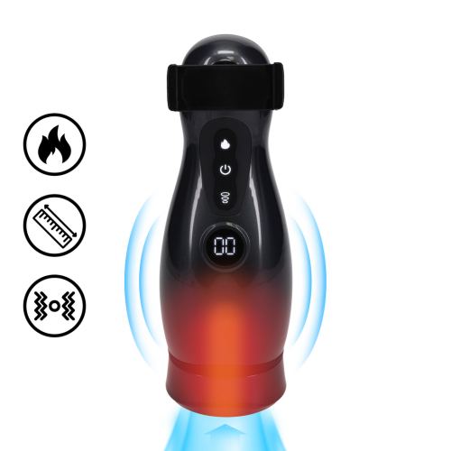 Masturbateur Virtuo Vibrations et Succion Noir