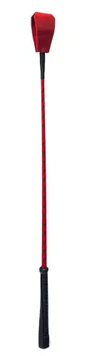 Cravache CROP Rouge 70cm – 1/8