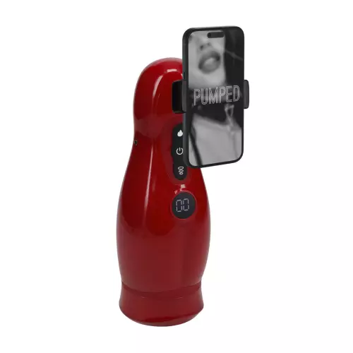Masturbator Virtuo Vibrationen und Saugen Rot – 5/5