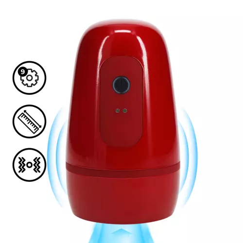 Masturbator Vibrobator Rot – 1/3