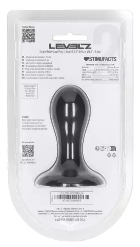 Plug mit Kugel Single Rattle 7 x 3,2cm – 4/4