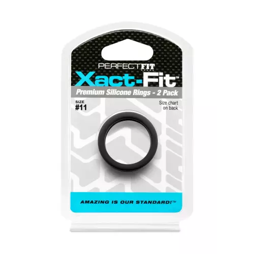 2er-Set Cockrings Xact-Fit n11 - Durchmesser 28mm – 2/3