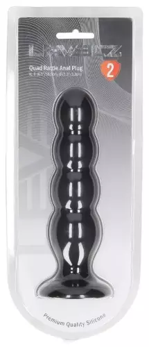 Plug mit Kugel Quad Rattle 15 x 4cm – 2/4