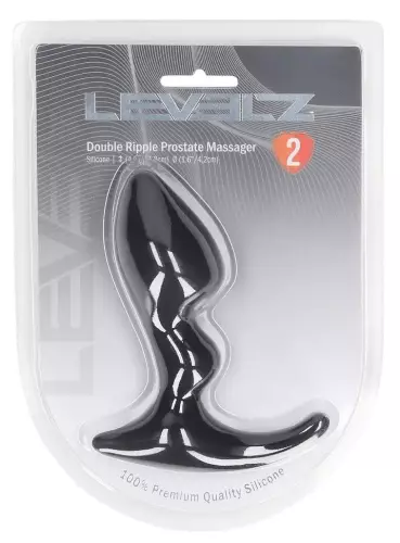 Prostate-Plug Double Ripple 9 x 4,2cm – 2/6