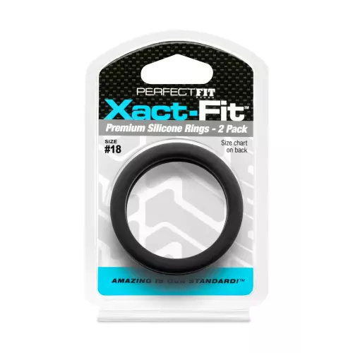 2er-Set Cockrings Xact-Fit n18 - Durchmesser 45mm – 2/3