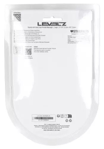 Prostatastimulator Rippled L 10 x 3cm – 6/6