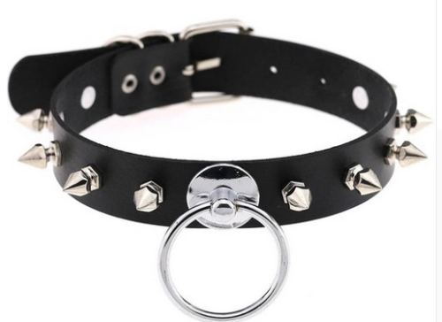 Halsband Saskia - Zwart