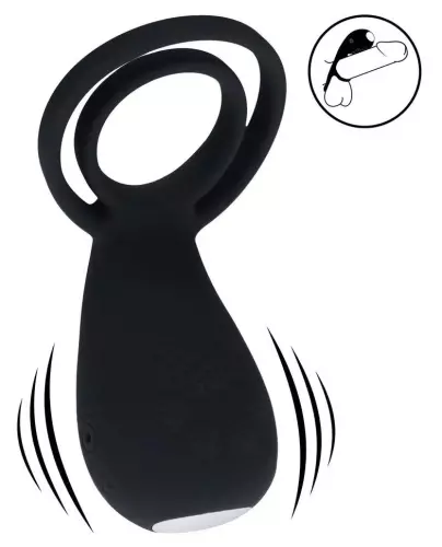 Vibierender Cockring PAWDER VIBE 10 Vibrationen – 1/4