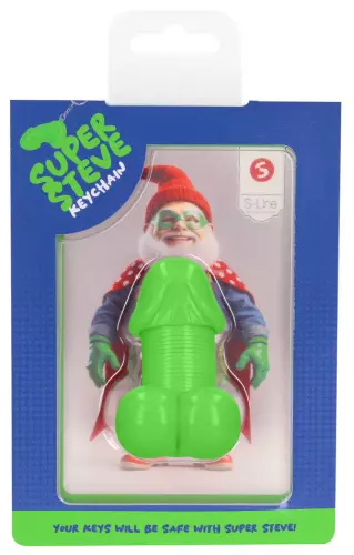 Penis Schlüsselanhänger Super Steve Grün – 2/5