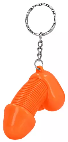 Penis Schlüsselanhänger Super Willy Orange – 1/5