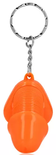 Penis Schlüsselanhänger Super Willy Orange – 3/5