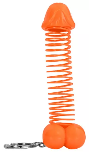 Penis Schlüsselanhänger Super Willy Orange – 5/5