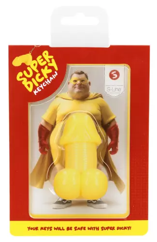 Penis Schlüsselanhänger Super Dicky Gelb – 2/5