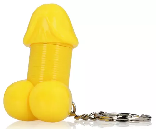 Penis Schlüsselanhänger Super Dicky Gelb – 4/5