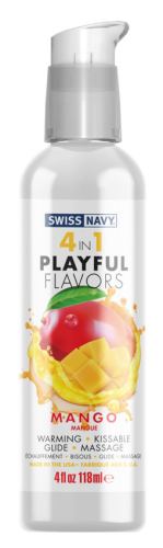 4-in-1 Gleitgel Playful Flavors 118ml Mango