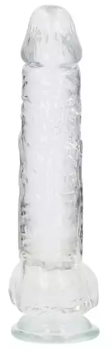 Dildo Crystal Clear Transparent 21 x 5.5cm – 3/6