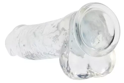 Dildo Crystal Clear Transparent 21 x 5.5cm – 6/6