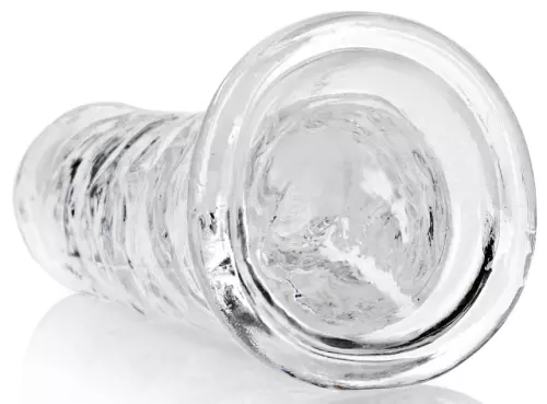 Dildo Transparent Crystal Clear 19.5 x 4.3cm – 6/6