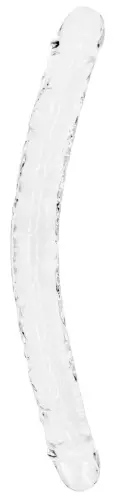 Doppeldildo CRYSTALDONG 45 x 4.3cm Transparent – 1/4