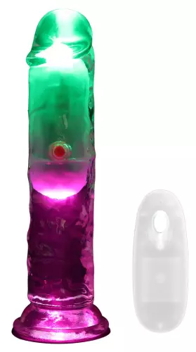 Vibrator Leuchtet LED kein Vibes 15 x 3.5cm – 1/3
