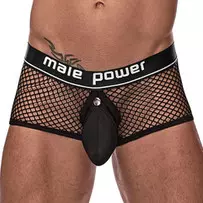 Netzboxer Ring & Short Schwarz – 1/4