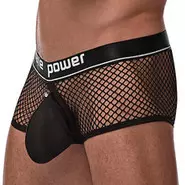 Netzboxer Ring & Short Schwarz – 3/4