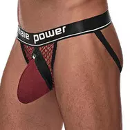 Netzjockstrap Ring & Jock Bordeaux – 3/4