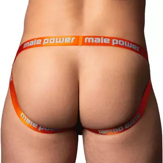Rippjockstrap Ring & Jock Grau-Orange – 2/2