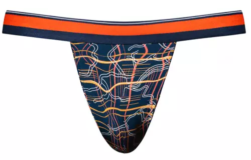 Jockstrap Soo Cumfy Marineblau-Rot – 4/4