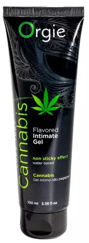 Gleitmittel Wasser aromatisiert Cannabis Orgie 100ml – 1/2