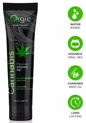 Gleitmittel Wasser aromatisiert Cannabis Orgie 100ml – 2/2