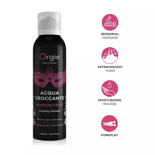 Massageschaum Passionsfrucht Acqua Croccante 150ml – 2/2