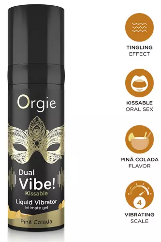 Stimulierendes Gel Dual Vibe Piña Colada 15ml – 3/3