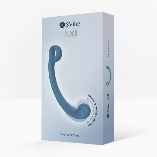 Vibrator für Prostata Axi 18 x 3,1cm Blau – 2/6