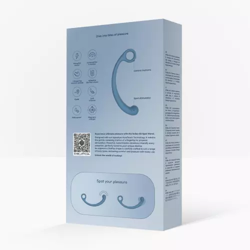 Vibrator für Prostata Axi 18 x 3,1cm Blau – 6/6