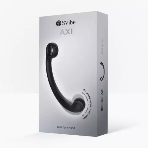 Vibrator für Prostata Axi 18 x 3,1cm Schwarz – 2/6