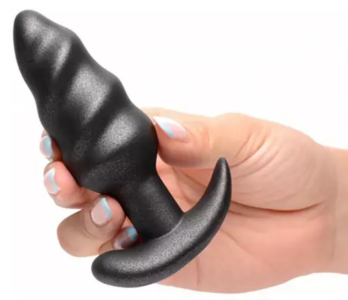 Vibrierende Plug Swirl Butt 9,5 x 3,6cm – 4/5