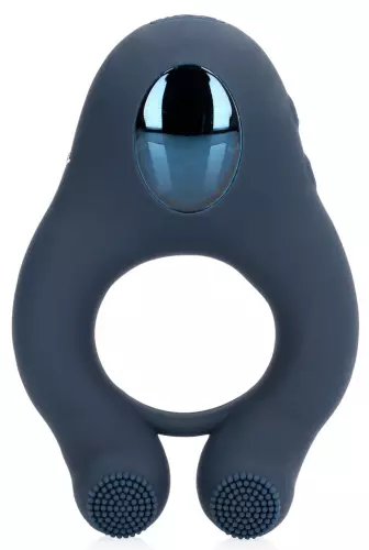 Vibrierender Penisring Clitest 35mm Blau – 4/9
