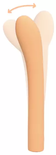 Vibrierender Prostatastimulator Peach Fuzz 21 x 4.1cm – 1/7