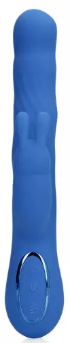 Vibrator Rabbit Jetset 14 x 3.5cm Blau – 3/8