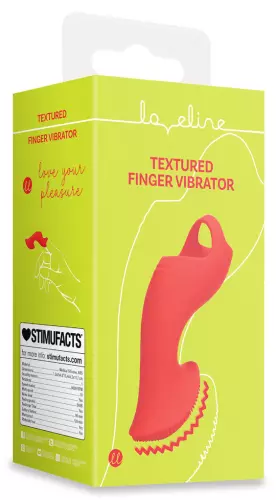 Vibrierender Fingerstall Sonnenaufgang Rot – 2/9