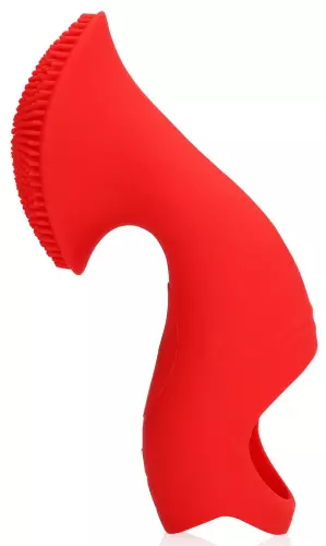 Vibrierender Fingerstall Sonnenaufgang Rot – 5/9