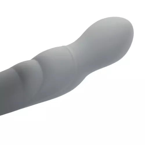 Vibrierbarer rotierender Prostate-Stimulator Gothamey 11.5 x 3.4cm Grau – 7/9