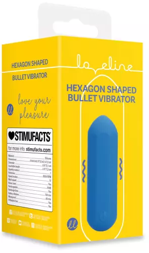 Mini-Vibrator Jet Hexa 6 x 2.3cm Blau – 2/8