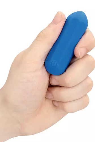 Mini-Vibrator Jet Hexa 6 x 2.3cm Blau – 6/8