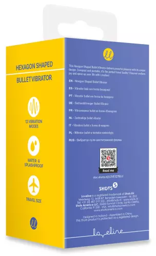 Mini-Vibrator Jet Hexa 6 x 2.3cm Blau – 8/8