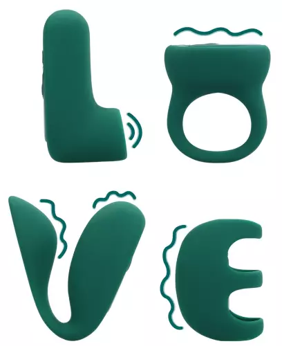 Paarspielzeug Set LOVE SEXPLORE 4 Zubehörteile – 1/6