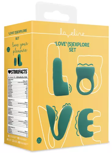 Paarspielzeug Set LOVE SEXPLORE 4 Zubehörteile – 2/6