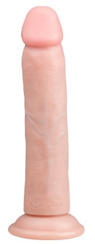 Dildo met zuignap 19 x 4.3cm Huidskleur